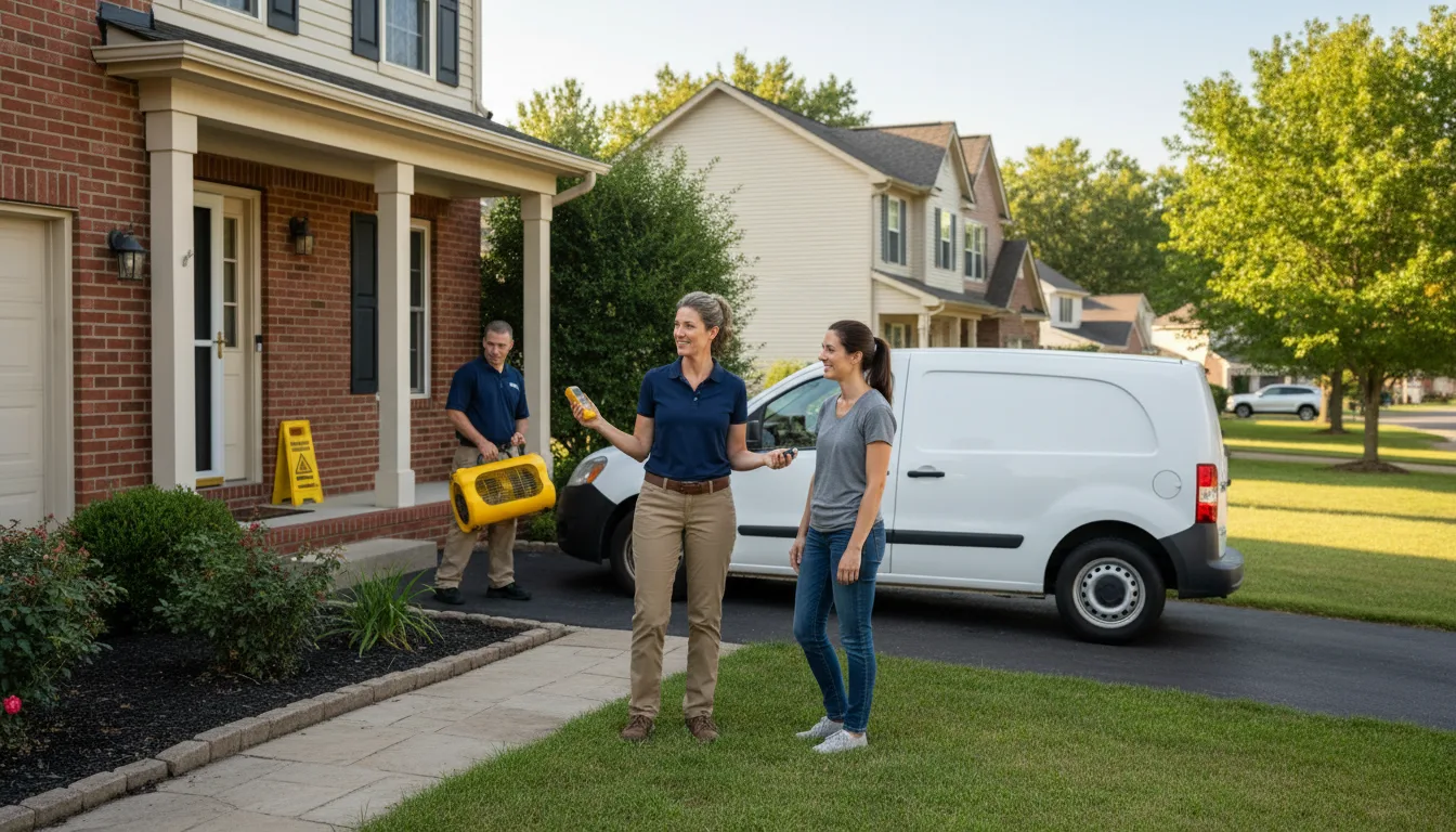 Water restoration image for Mold Remediation in Cheshire, CT
